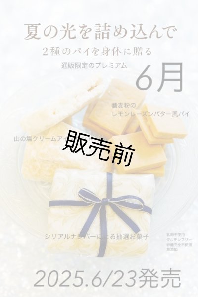 画像1: 夏の光を集めたパイサンド　(シリアルナンバー付き・砂糖不使用・乳卵不使用・グルテンフリー) (1)